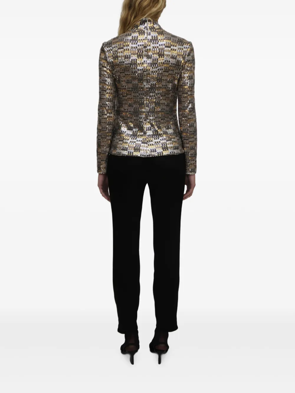 Rosetta Getty Cropped broek Zwart