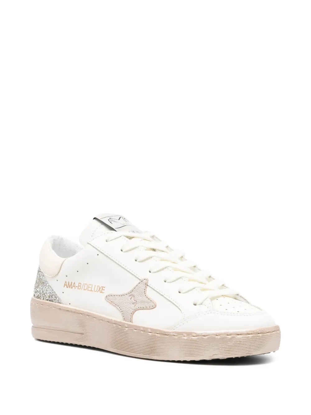 Ama Brand leather sneakers - Wit