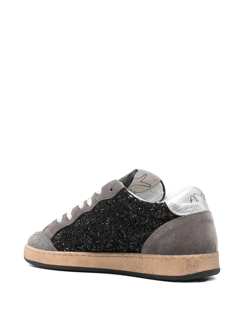 Ama Brand Sneakers verfraaid met glitter Grijs