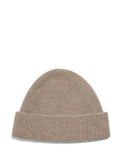 Zegna cashmere ribbed beanie