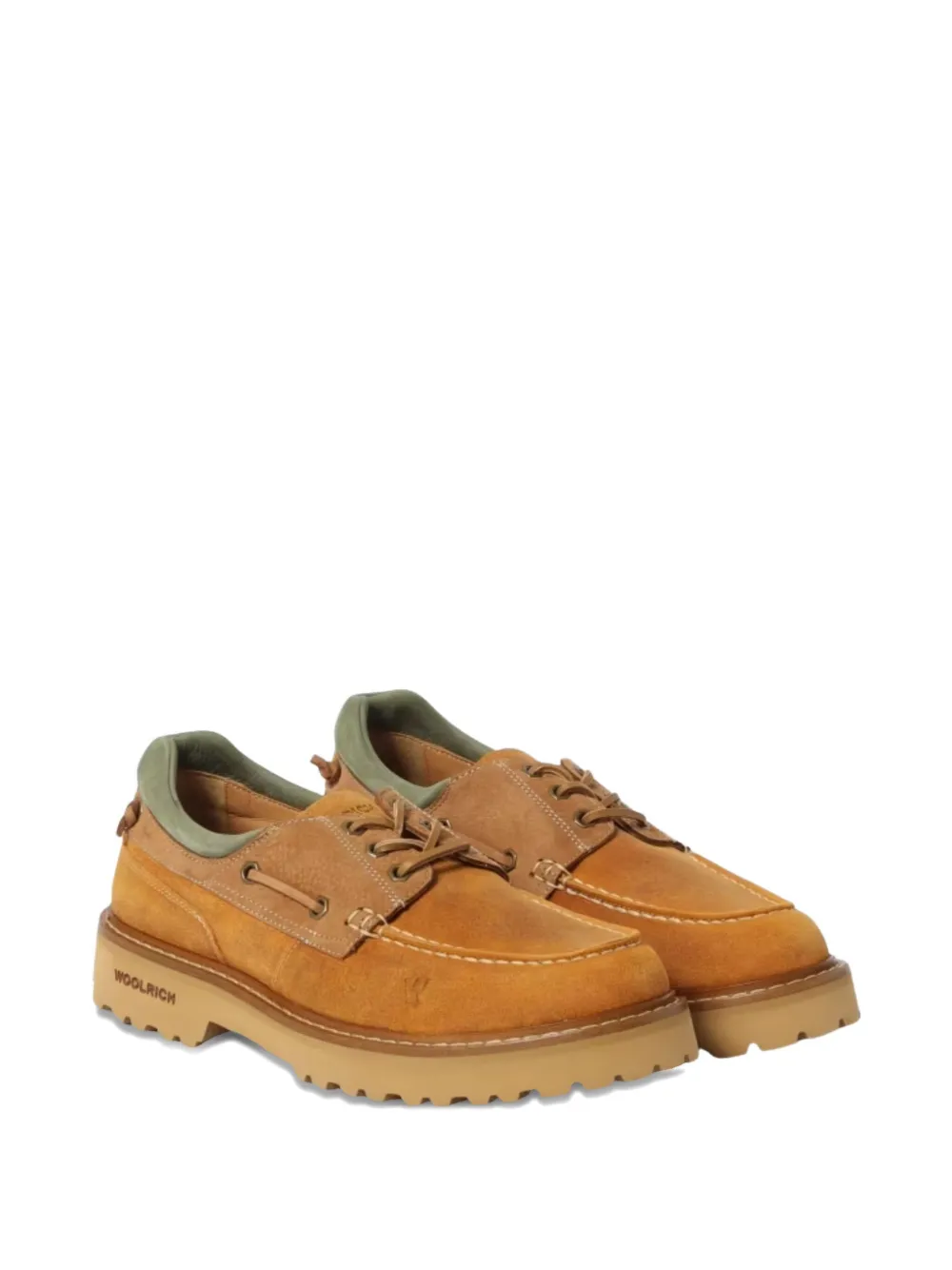Woolrich chaussures bateau Rock en daim | Image 2