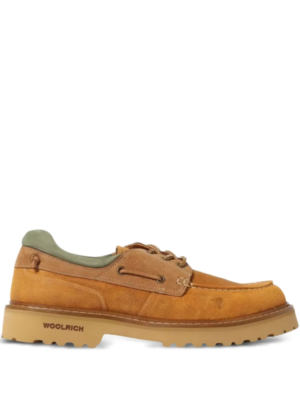 Woolrich chaussures bateau Rock en daim | marron | Image 1