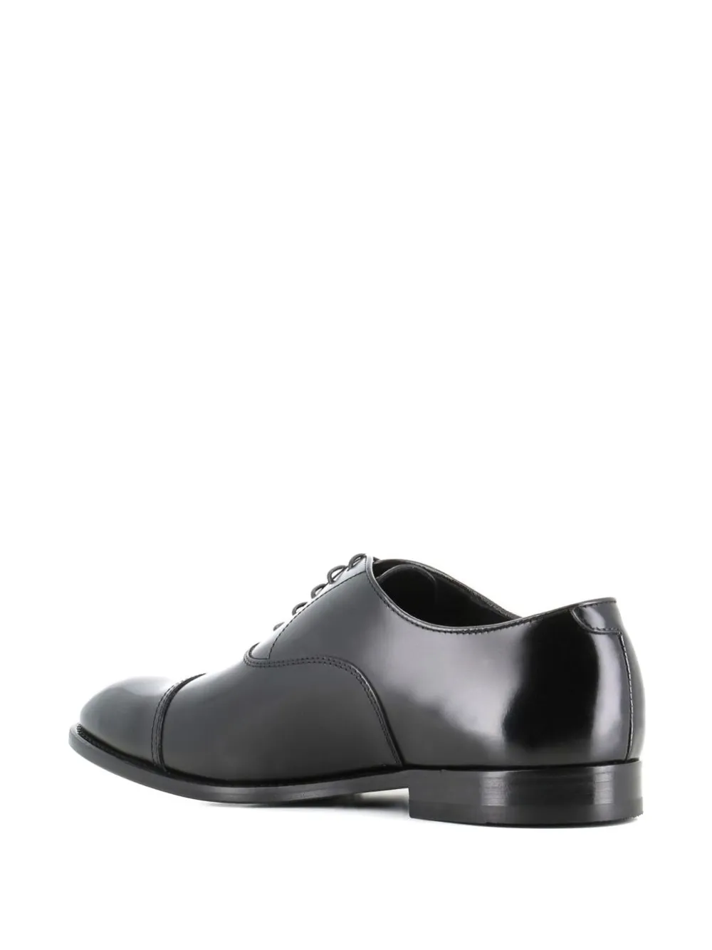 Doucal's lace-up leather shoes Black