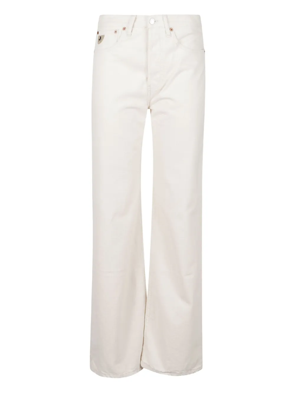 Iois front-patch pocket jeans | White | Image 1