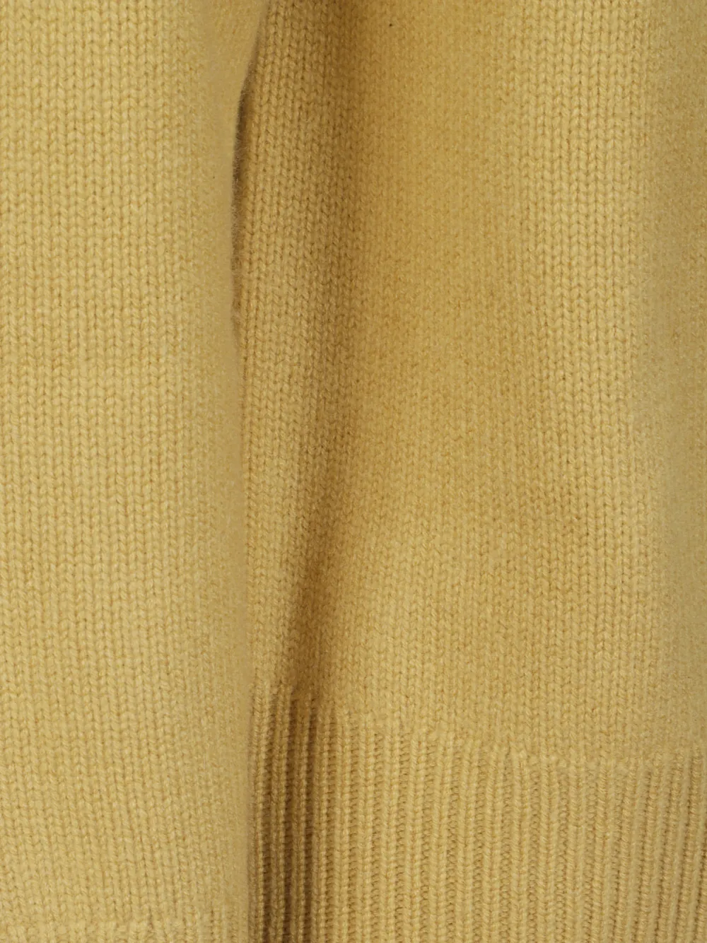  Soft Goat Turtleneck Sweater - Yellow 