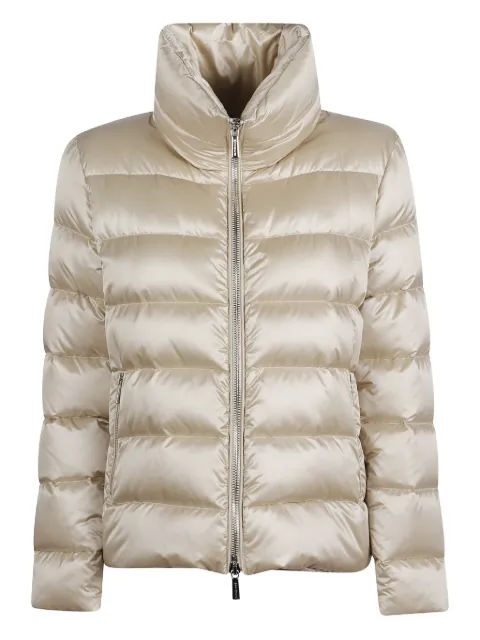 Moorer padded zip coat