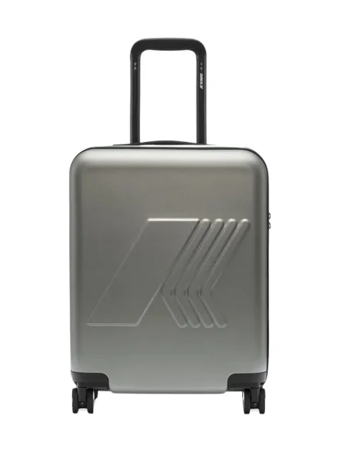 K-Way Eudoxie striped suitcase
