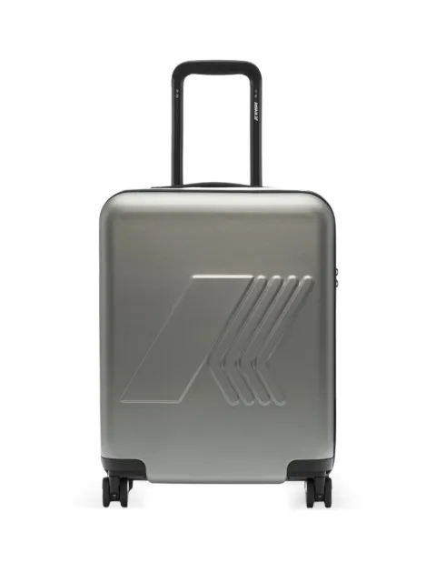 K-Way Eudoxie striped suitcase