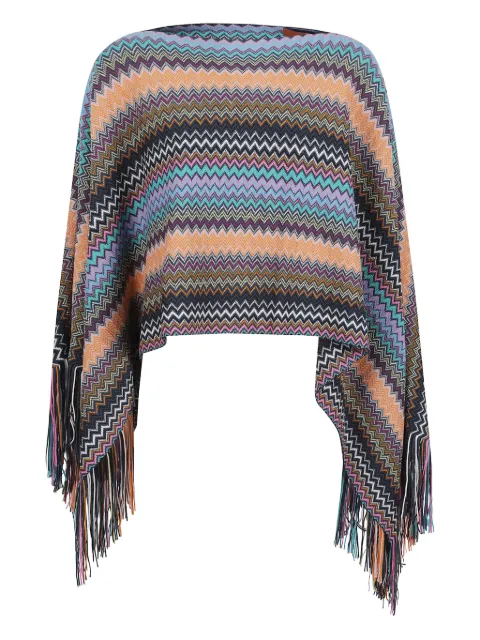 Missoni capa con motivo chevron