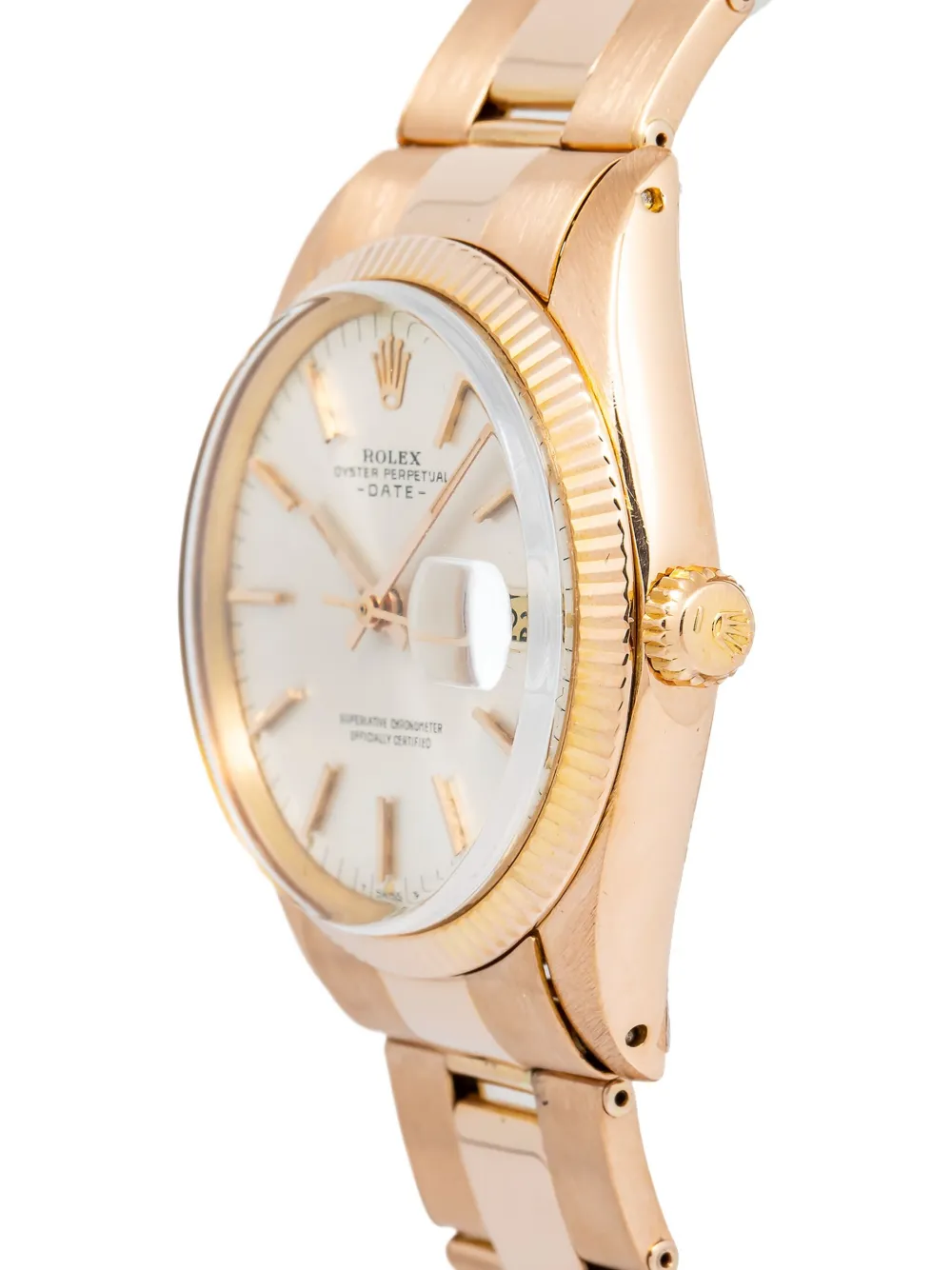 Pre-owned Rolex Oyster Perpetual 34mm In Pink