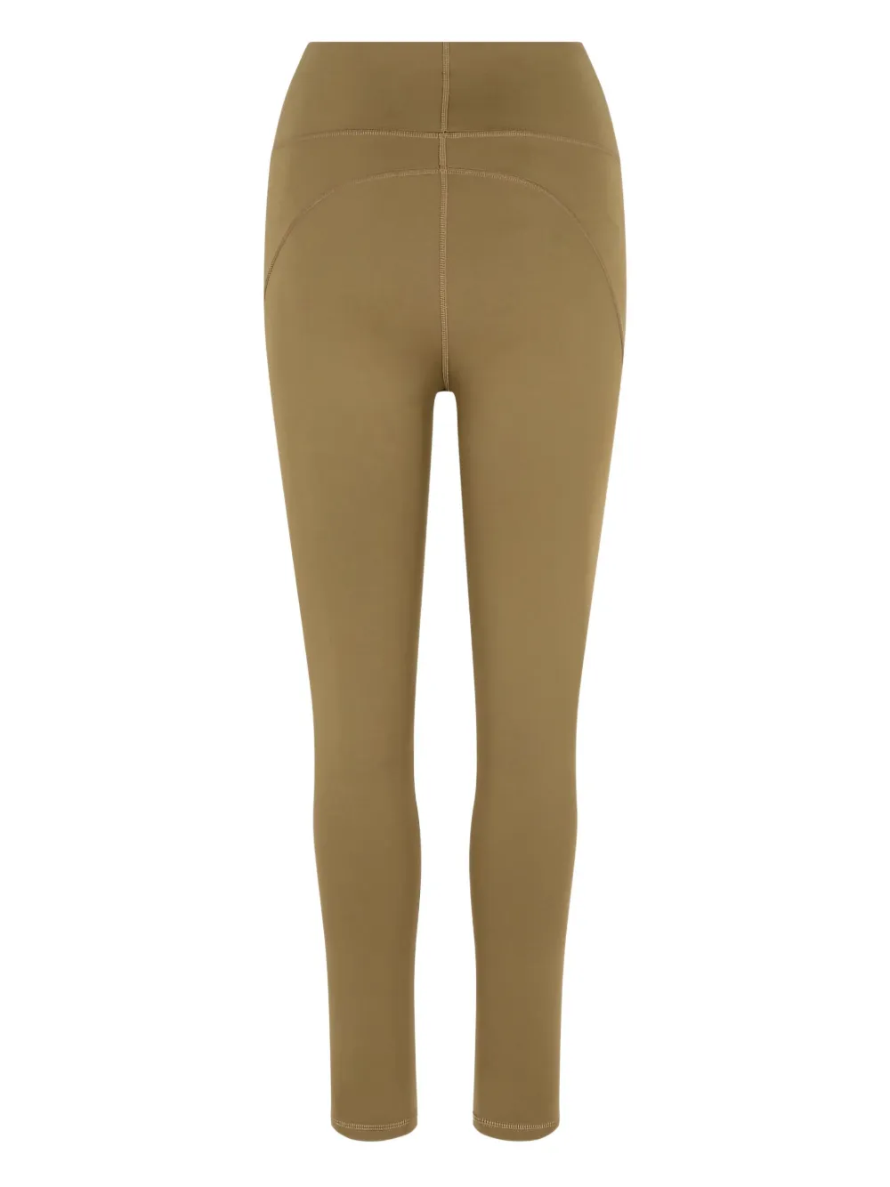Adidas By Stella Mccartney Logo-print Leggings In Green