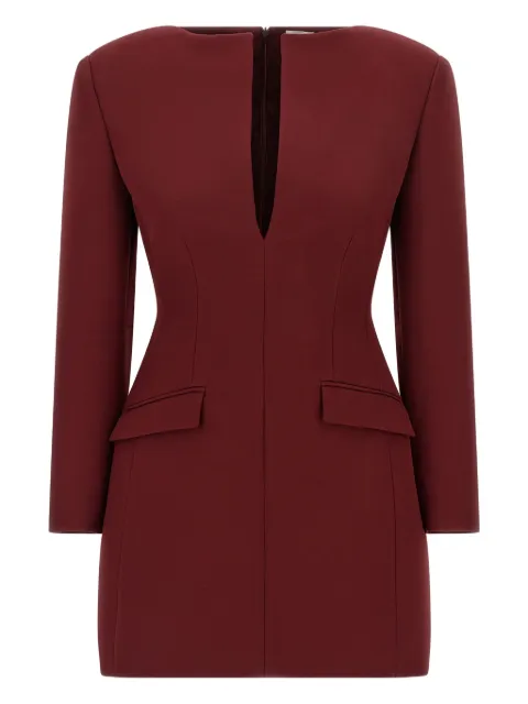 THE ANDAMANE flap-pocket mini dress