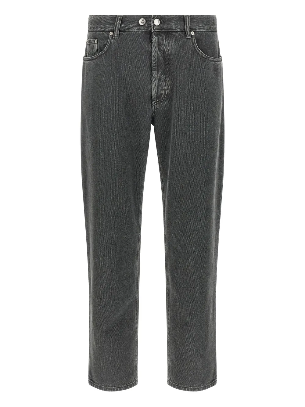 Department Five Musso Logo-patch Jeans In Gray