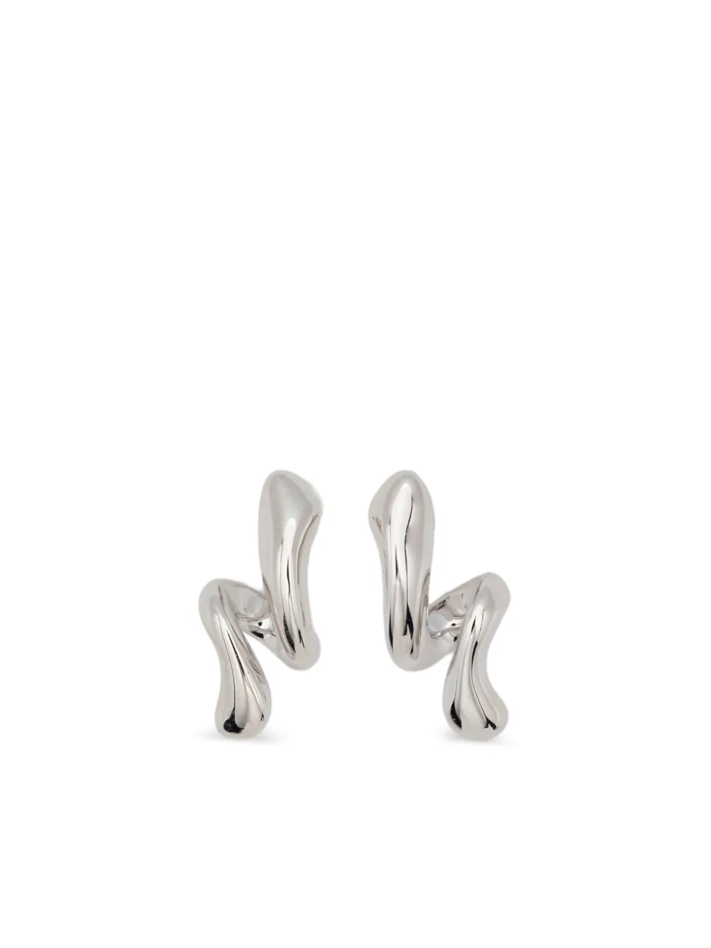Maria Black polished-finish earrings | Silver | Image 1