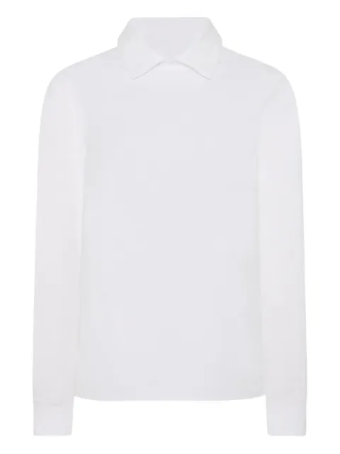 Rosetta Getty long-sleeve polo-collar T-shirt