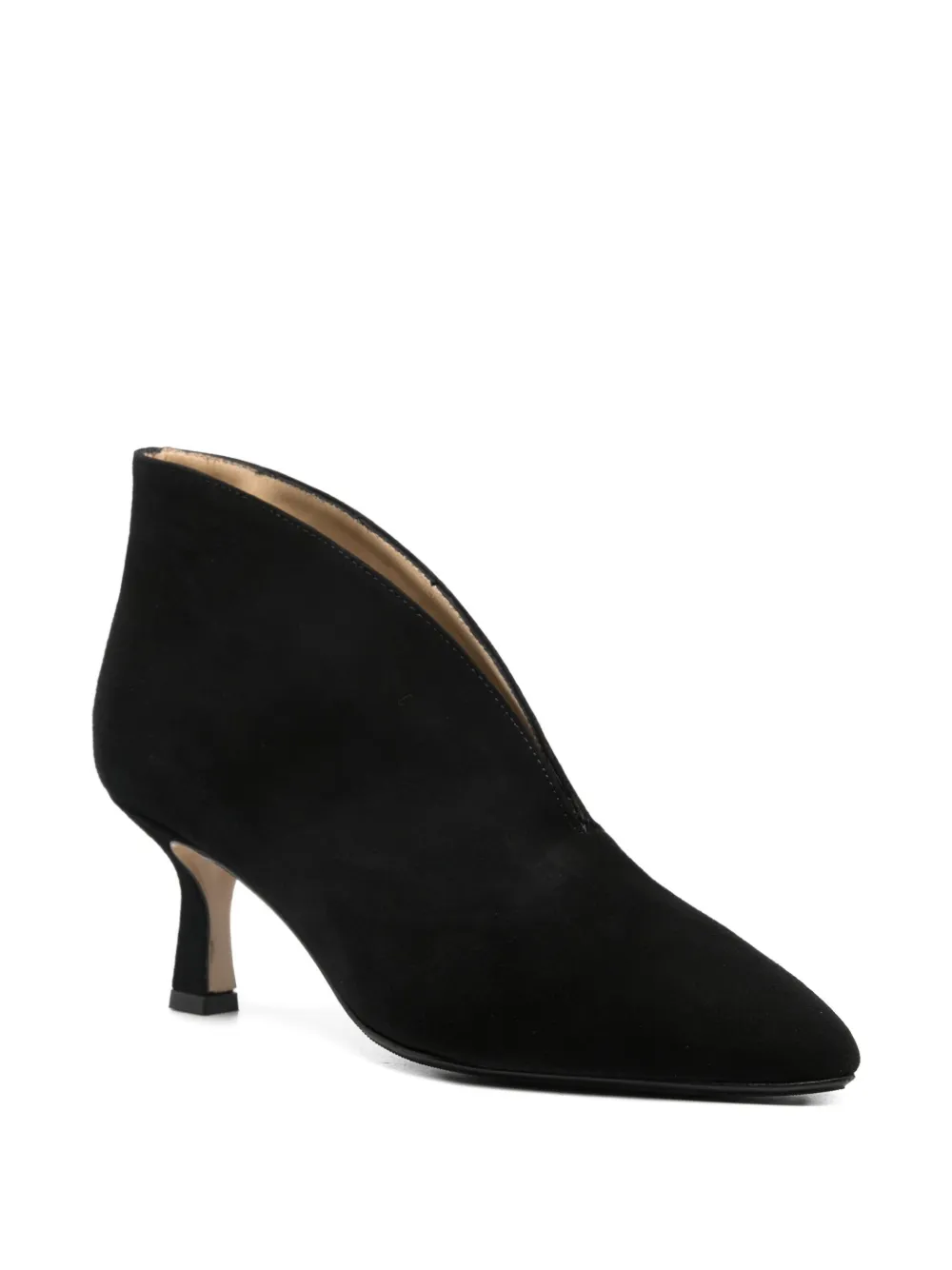 L Arianna 100mm Cut-out Boots In Black