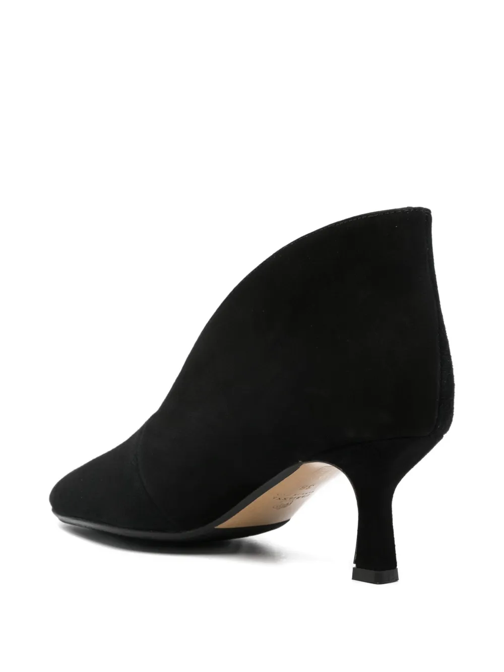 L Arianna 100mm Cut-out Boots In Black