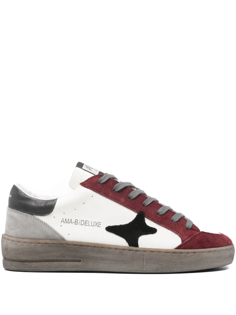 Ama Brand leather sneakers White