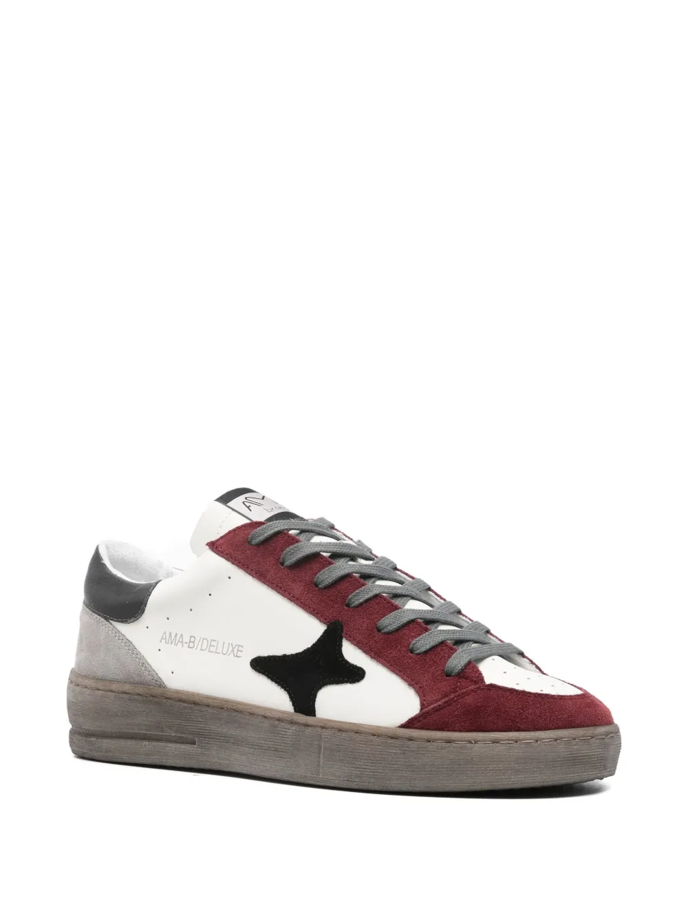 Ama Brand leather sneakers White