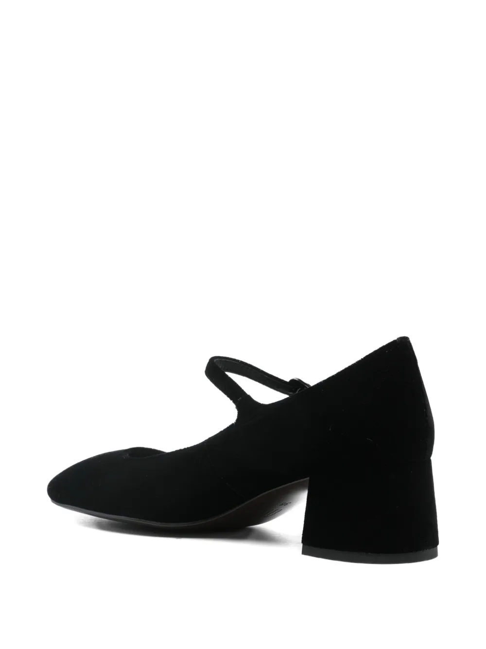 Bibi Lou 55 mm leren pumps met hak Zwart
