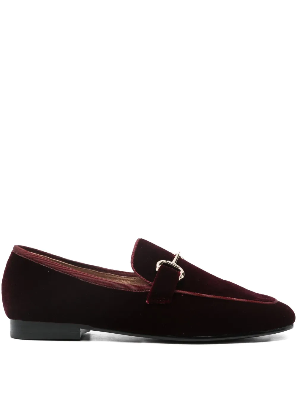 Bibi Lou velvet loafers Red