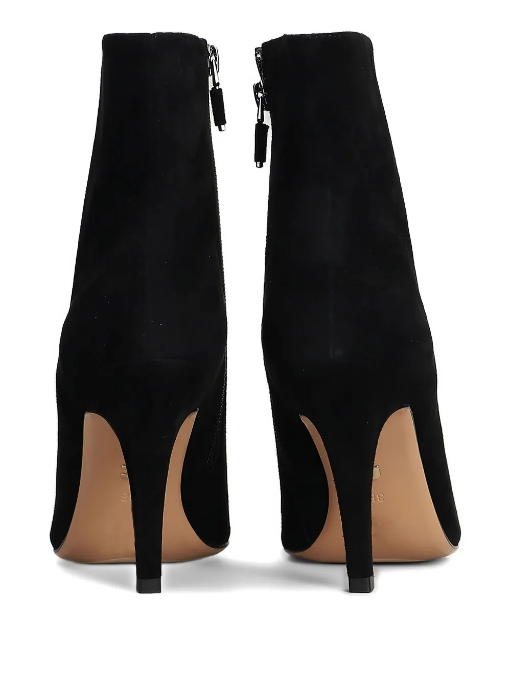 Lola Cruz 90 mm laarzen met puntige neus Zwart