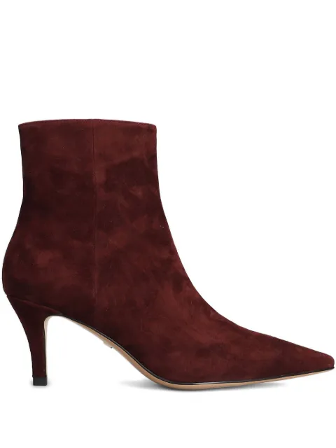 Lola Cruz pointed-toe heeled ankle boots