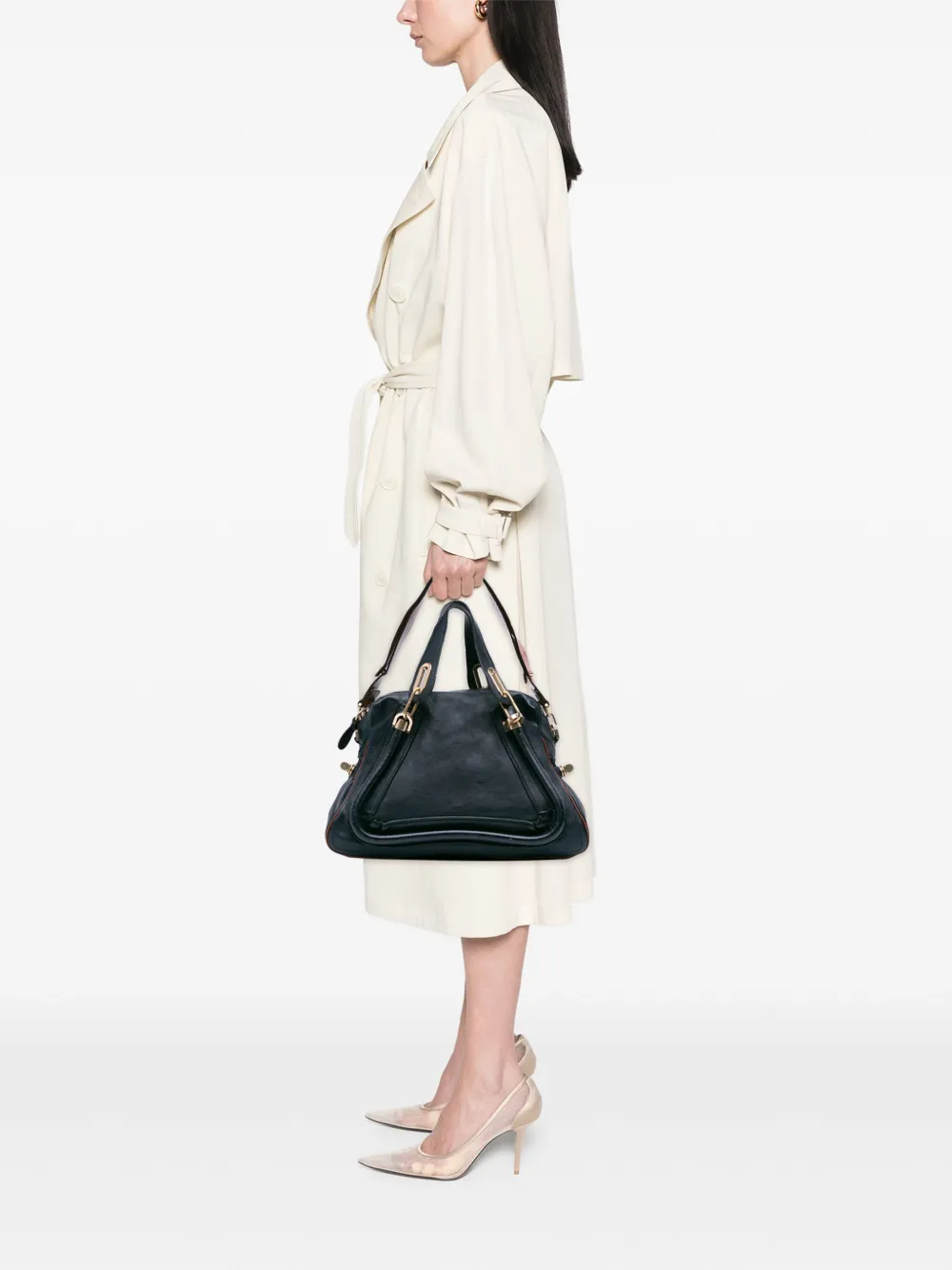 Chloé Pre-Owned 2012 Medium Leather Paraty satchel | Pre-Owned | Image 2