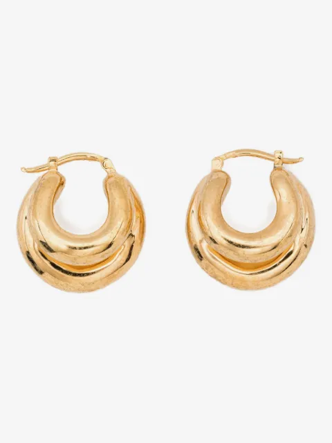 Panconesi chunky hoop earrings