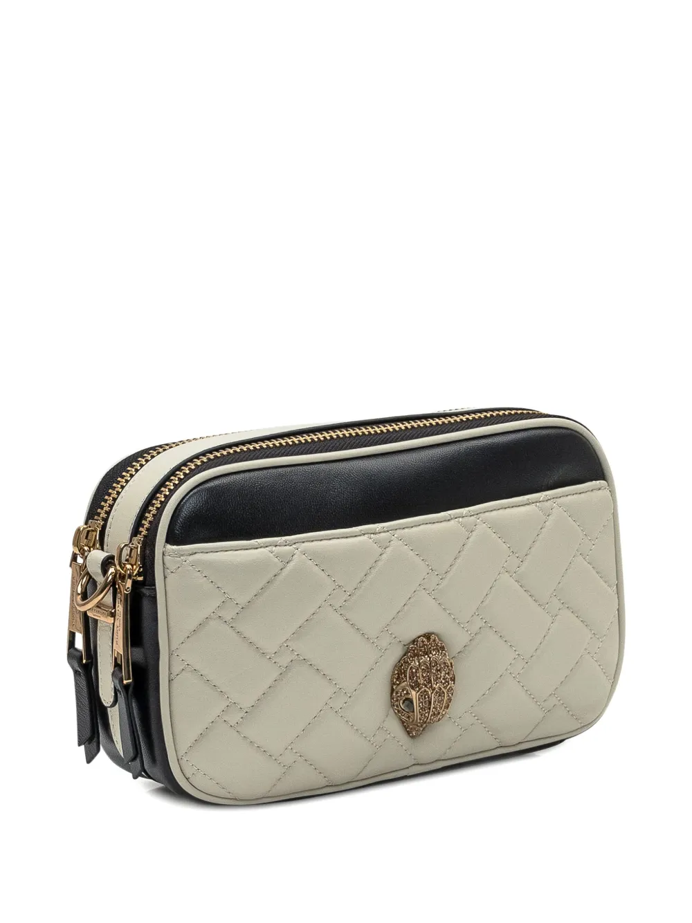 Kurt Geiger London Kensington gewatteerde schoudertas Wit