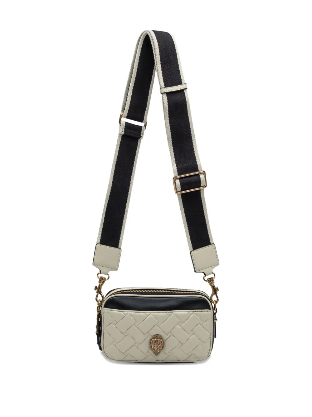 Kurt Geiger London Kensington gewatteerde schoudertas Wit