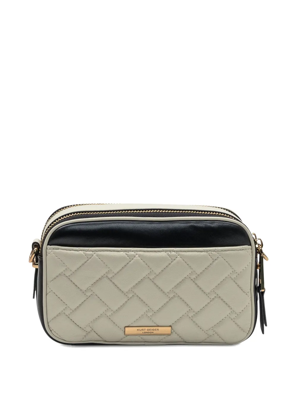 Kurt Geiger London Kensington quilted shoulder bag - Wit
