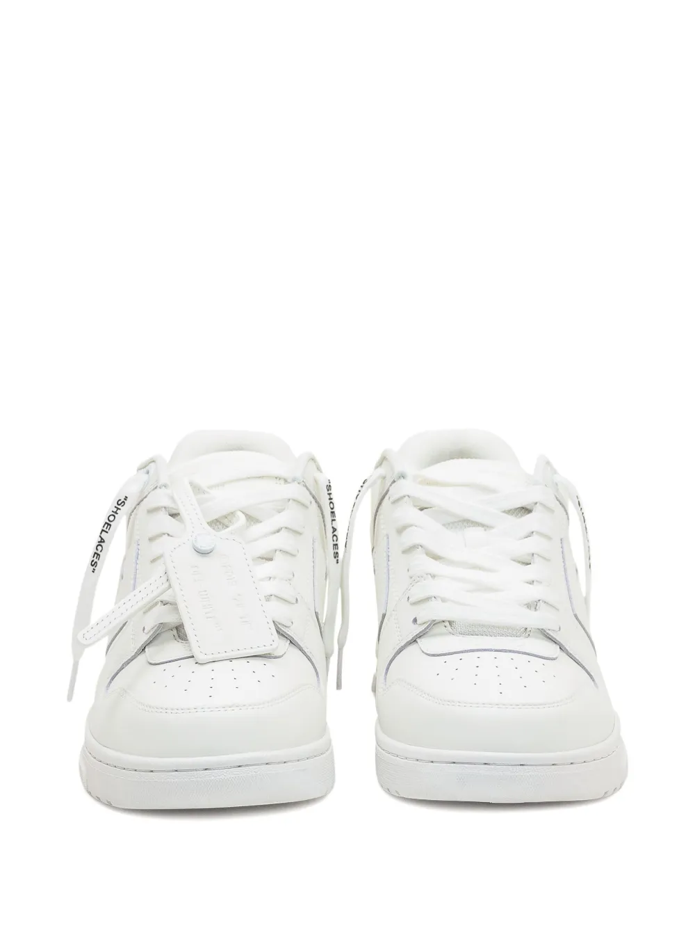 Off-White Out Of Office leren sneakers Wit
