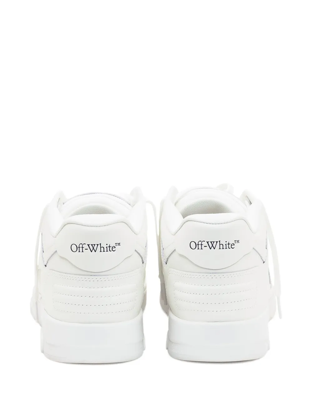 Off-White Out Of Office leren sneakers Wit