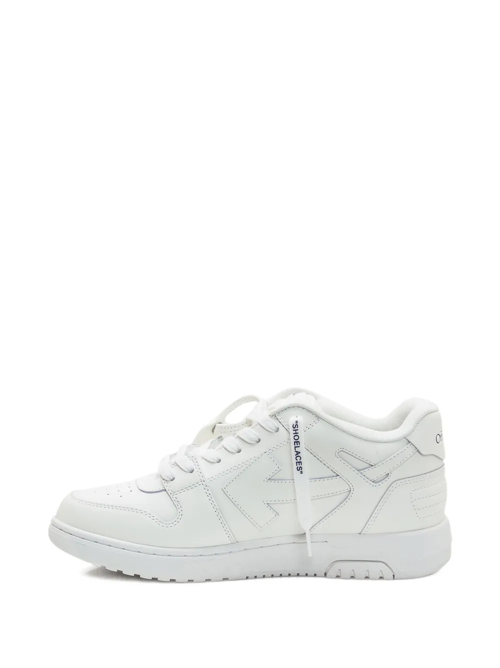 Off-White Out Of Office leren sneakers Wit
