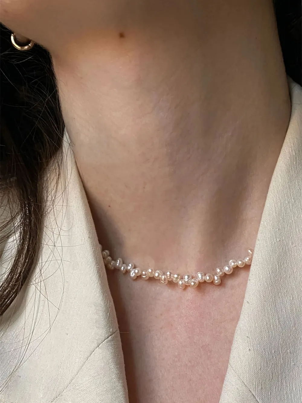 REVI  rice-pearl necklace | Image 2
