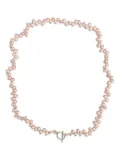 REVI rice-pearl necklace - Gold