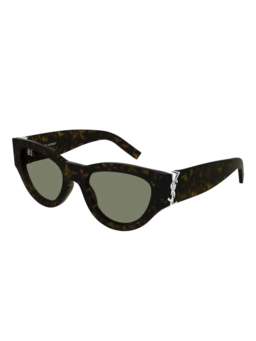 Saint Laurent Eyewear Zonnebril met cat-eye montuur - Bruin