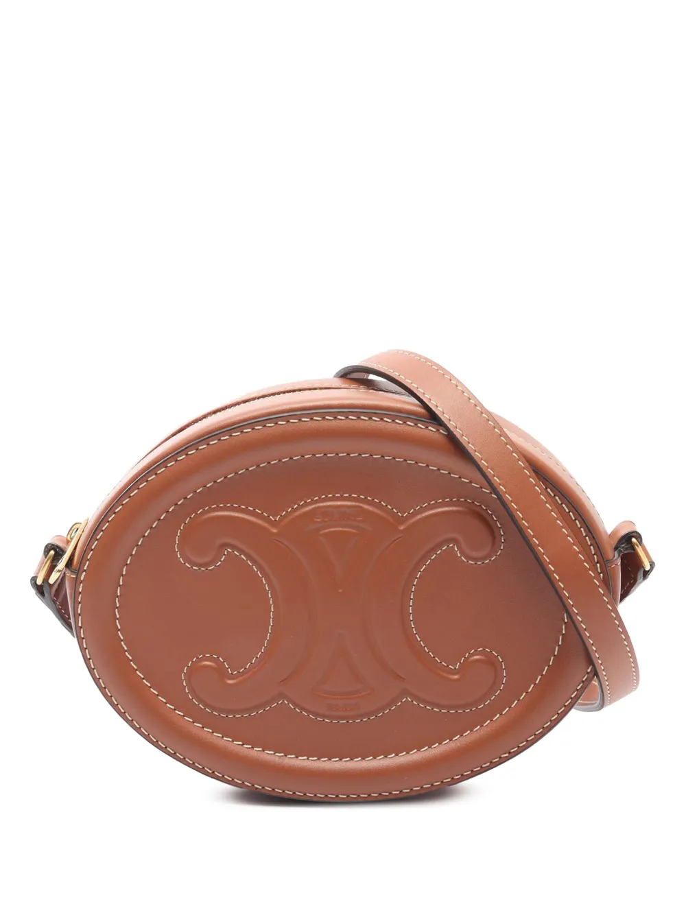 Céline Pre-Owned 2000-2025 Small Calfskin Cuir Triomphe Oval crossbody Céline Pre-Owned 2000-2025 Small Calfskin Cuir Triomphe Oval crossbody