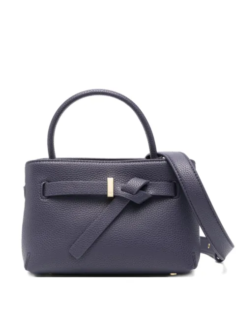 Emporio Armani knotted-detail top-handle tote bag