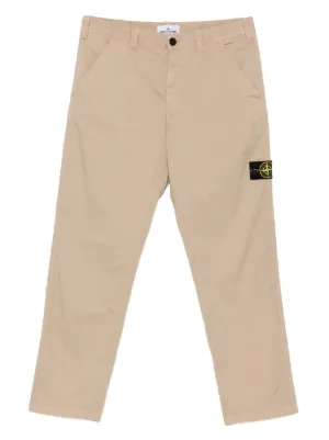 Stone Island パッチポケット カーゴパンツ | ニュートラル | FARFETCH JP