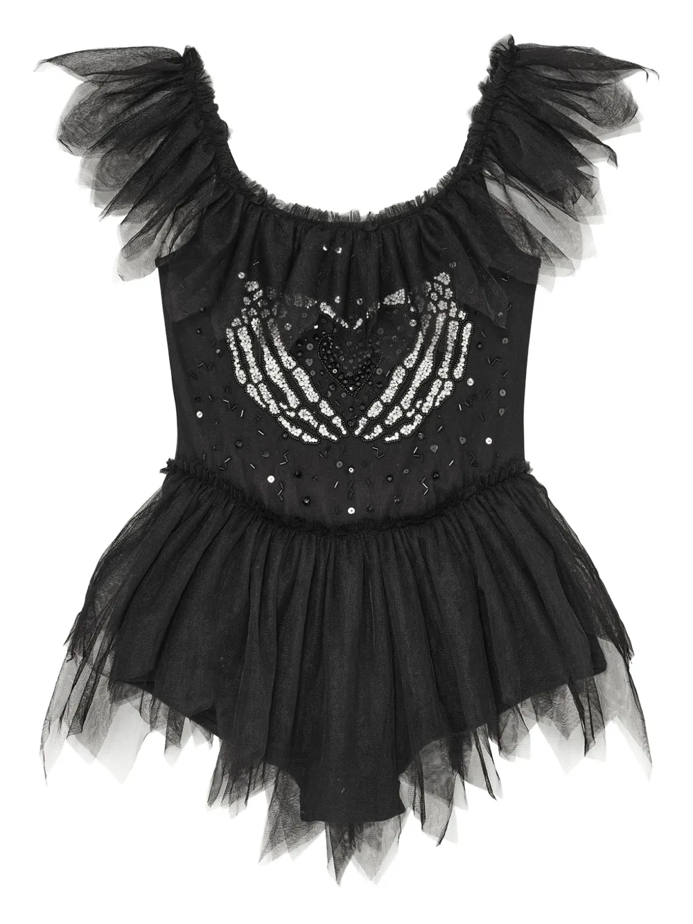 Tutu Du Monde I Heart You To The Bone playsuit | Black | Image 1