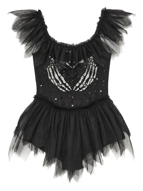 Tutu Du Monde I Heart You To The Bone playsuit