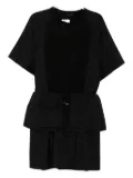 Juun.J layered dress - Black