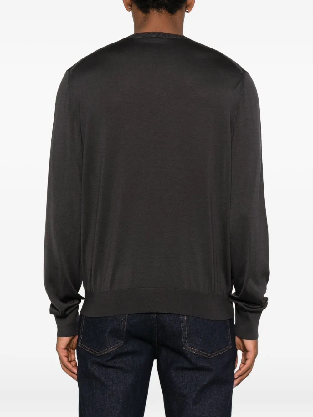 TOM FORD Trui met hoge hals Grijs