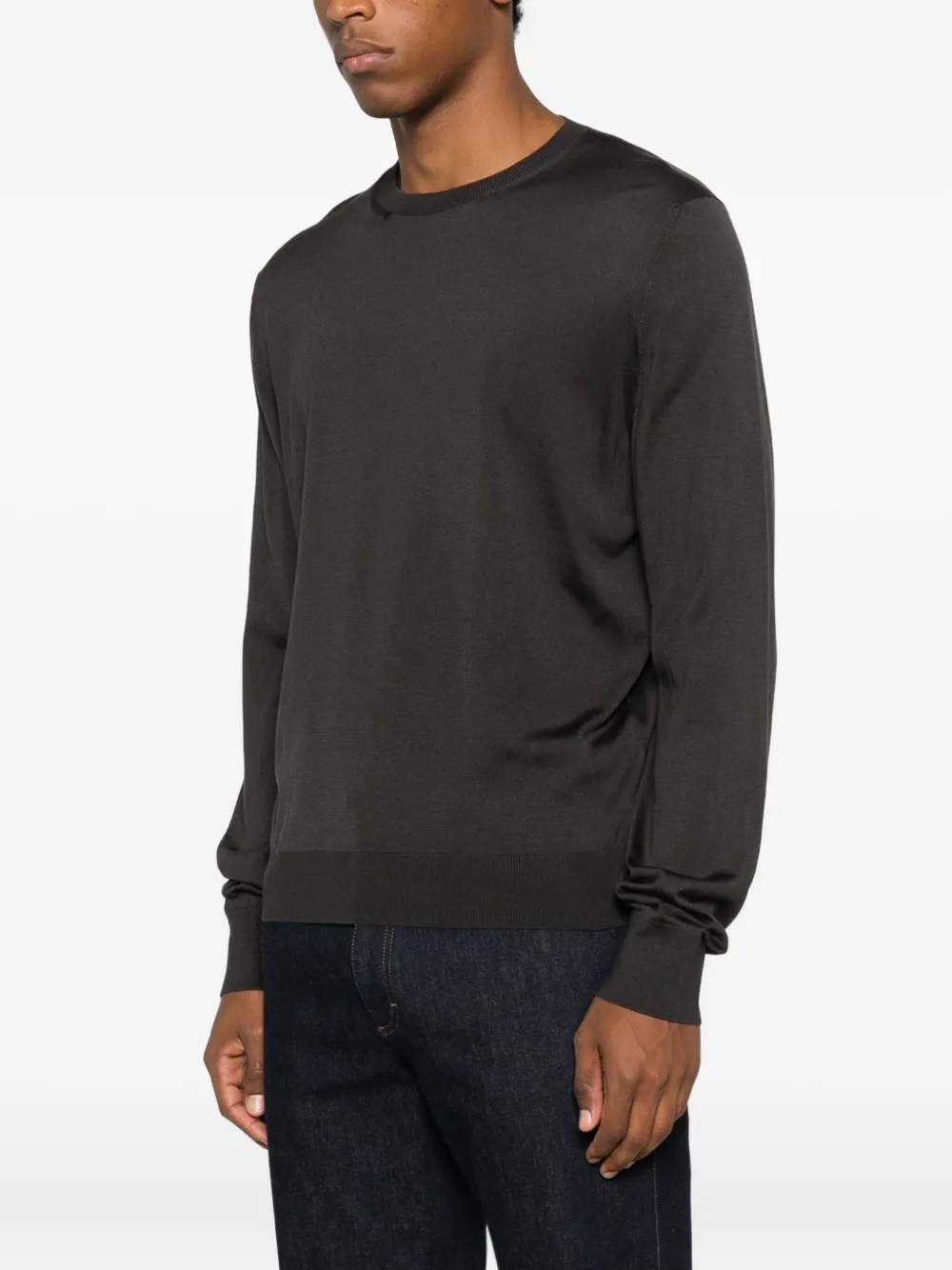 TOM FORD Trui met hoge hals Grijs