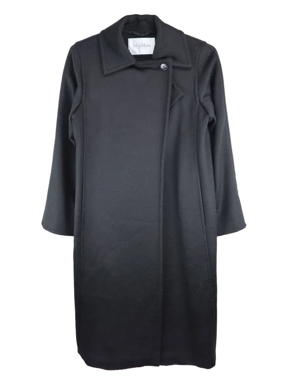 Max Mara button double-breasted coat - ブラック Max Mara button double-breasted coat - ブラック