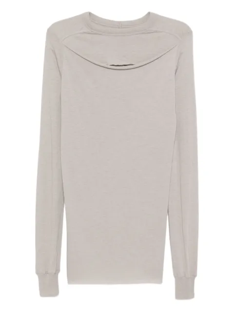 Rick Owens playera manga larga Slashed Levels