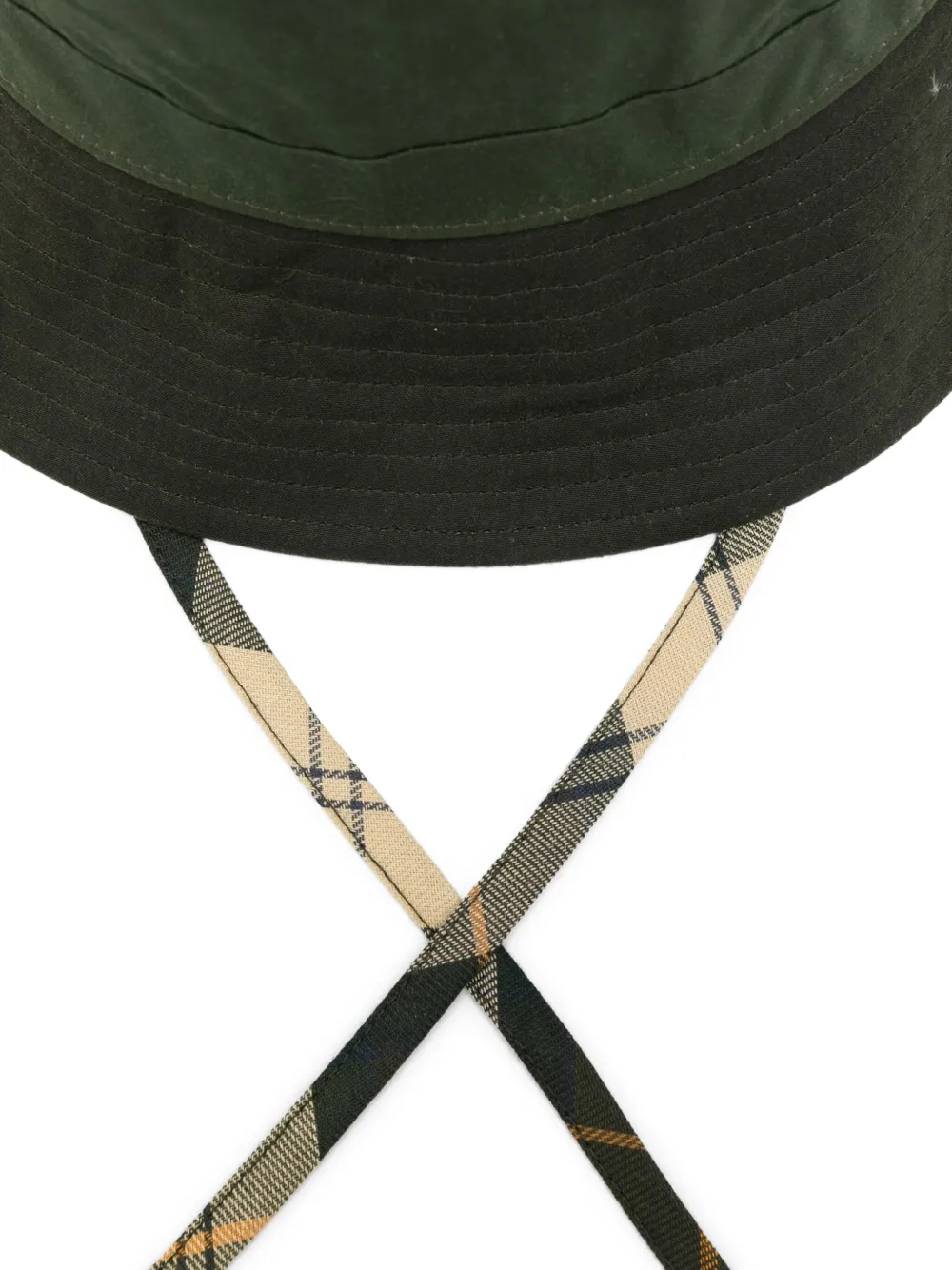 Barbour Two-tone Bucket Hat In Green