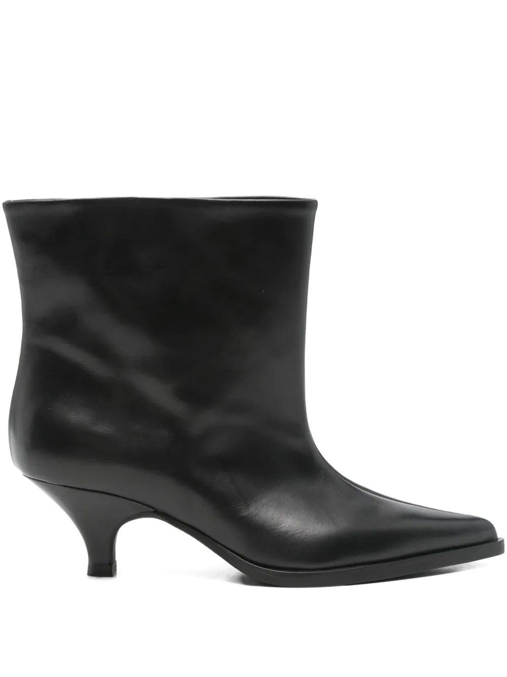 Elena Iachi Pointed-toe Boots In Black